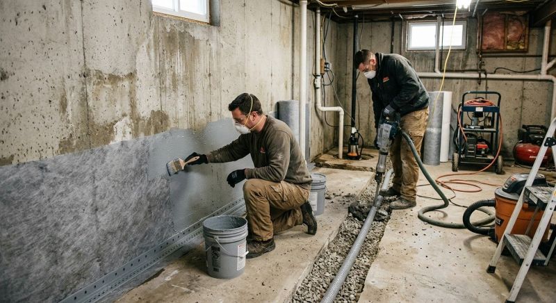 Basement Concrete Sealing in Montgomery, AL