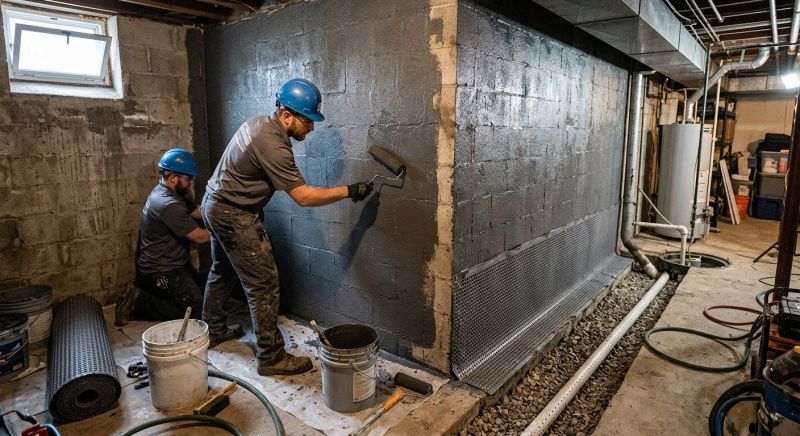 Basement Walls Waterproofing in Sarasota, FL