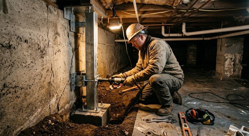 Crawl Space Leveling in Columbus, OH