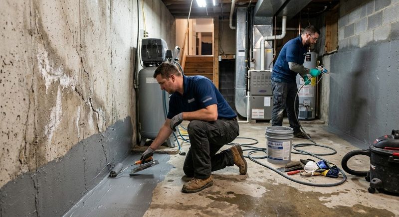 Wet Basement Solutions in Tampa, FL